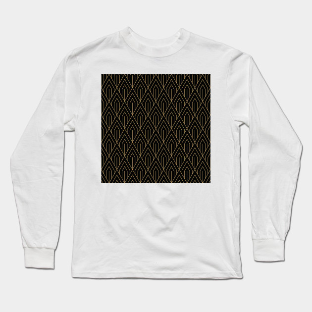 Vintage Geometric Pattern Art Deco